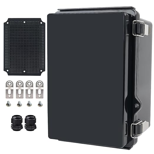 Outdoor Waterproof Electrical Box Junction Box Weatherproof IP67 ABS Plastic by YETLEBOX