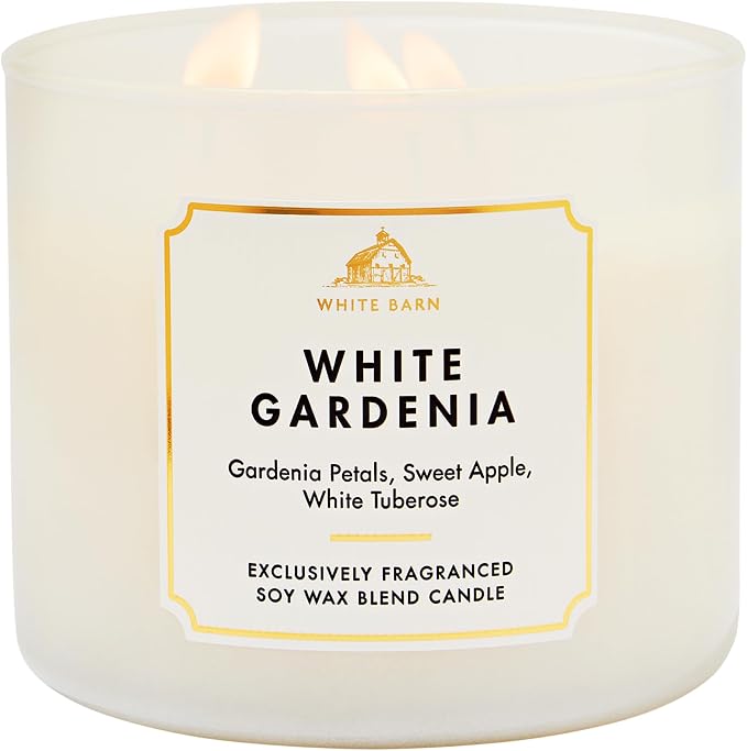 Bath & Body Works White Gardenia 3-Wick Candle by BathBodyWorks