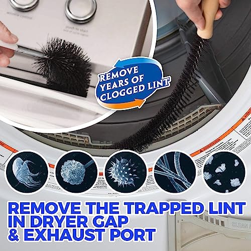 Holikme 30FT Dryer Vent Cleaner Kit 15Pcs - Image 5