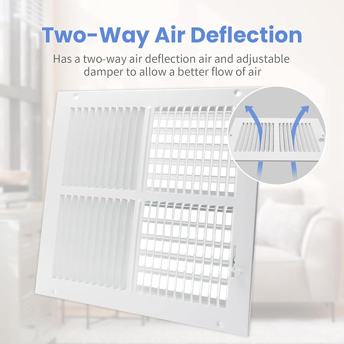 12 x 12 Inch Air Vent Covers for Wall or Ceiling - Image 4