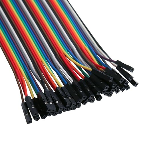 ELEGOO 120pcs Multicolored Dupont Wire M-F, F-F - Image 3