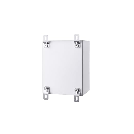 IP65 Weatherproof Metal Box Wall-Mounted Electronic Equipment Enclosure Box - Image 4