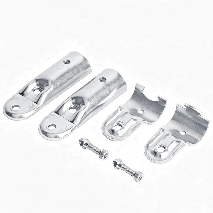 4 Sets Adjustable Angle Pipe Clamp Connectors, Fits 1" EMT Conduit | 2-Way - Image 4