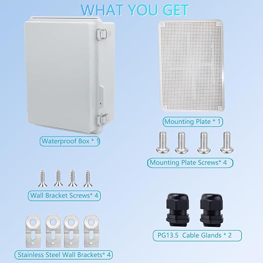 Waterproof Junction Box, ABS Plastic Electrical Box - Image 6
