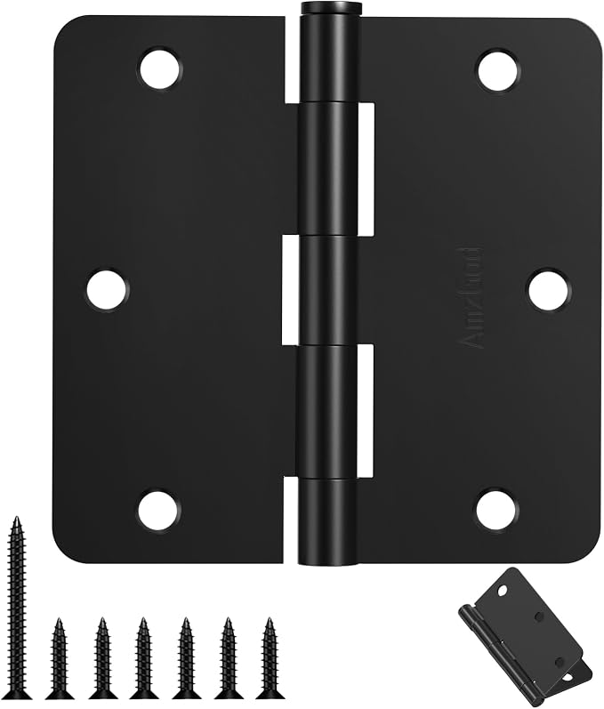 Door Hinges Matte Black - Image 8