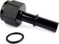 Aluminum Female 8AN Flare to 3/8 SAE Quick Disconnect Push-On EFI Hose Fitting by Unknown