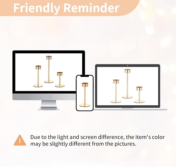 NUPTIO Candle Stick Holder for Wedding, Candlestick Decor Bulk for Party - Image 6