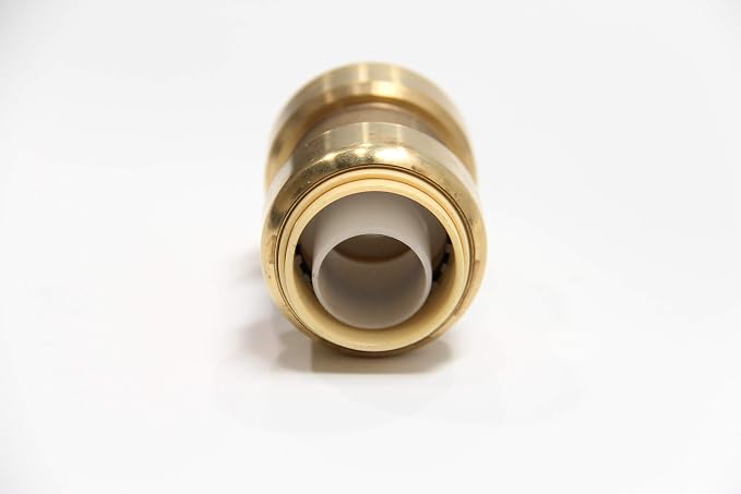 2piece EFIELD Push-Fit Fittings 3/4 Inch Straight Coupling | Connect Pex - Image 8