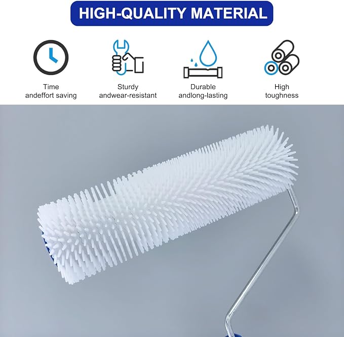 9 Inch Spiked Roller Cover for Epoxy Floor | Latex Floor Self Leveling Screed - Image 4