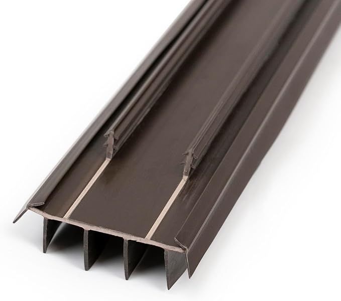 Barzen 36" Kerf-Style Vinyl Door Bottom Seal - Image 3