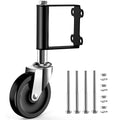 Ronlap Gate Caster Wheels for Wooden Gate, 220 Lbs, Upgraded 4 Inches | Heavy by Ronlap