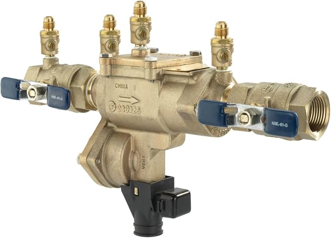Febco LF860 RPZ Backflow Preventer Assembly, Lead-Free Bronze by Febco