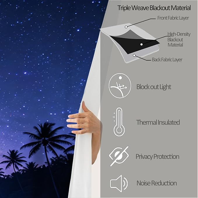 Beach Curtains 2 Panels - Image 5