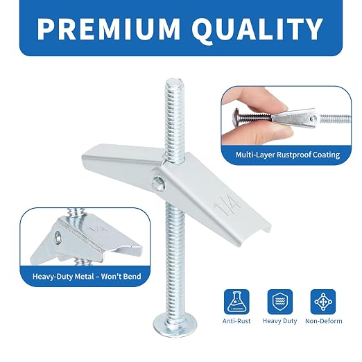 30 Sets 3 Sizes Hollow Wall Anchors - Image 3