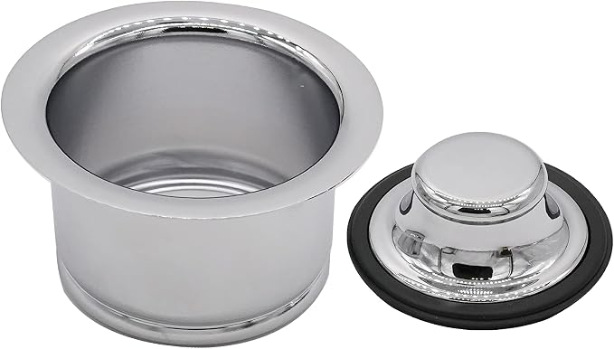 Westbrass D2082-26 3-1/2" Extra-Deep Collar Kitchen Sink Waste Disposal Flange - Image 3