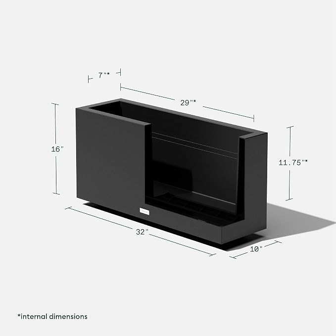 Veradek Block Series Long Box Planter - Image 3
