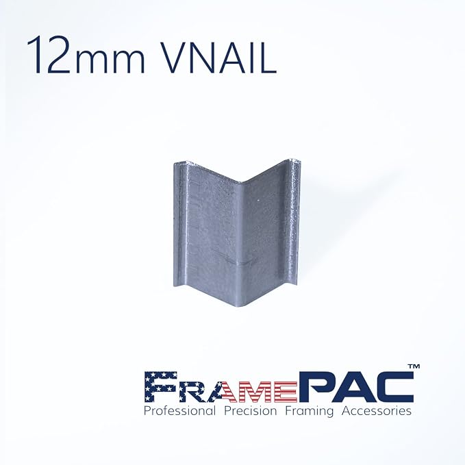V Nails for Picture Frames Hardwood 12mm - - Image 3