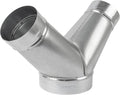 45° Degree Ø6 x 4 x 4 Inch Y Shape Duct Splitter by HVACOV