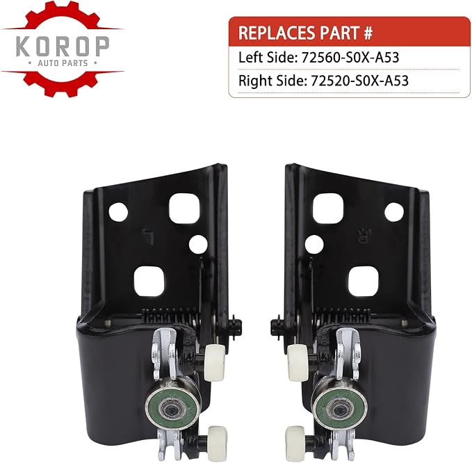 1 Pair Power Sliding Door Roller Assembly Fits - Image 3