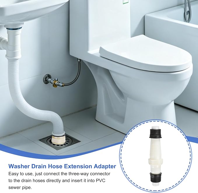 PATIKIL Washing Machine Drain Connector 2 Pcs - Image 5