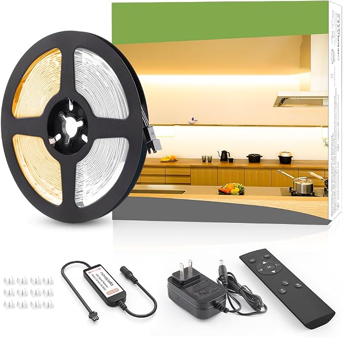 20ft Waterproof Tunable White LED Strip Lights Dimmable 3000K-6500K 12V | by novostella