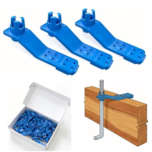 100 Packs 5/8'' Anchor Bolt Holder Handle SaverAccurate Clean Installation of by LIBEROLL