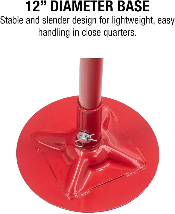 SUNEX TOOLS 6813 1, 500 LBS. Quick Adjust Underhoist Stand - Image 7