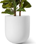 LE TAUCI 12 Inch Pots for Plants, Ceramic Large Planters for Indoor Plants by LETAUCI