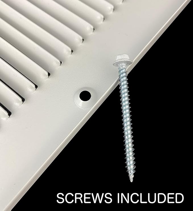 14x14 Duct Opening | Steel Return Air Grille by HOANK | Vent Cover Grill - Image 4