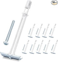 10 Pack Drywall Anchor with Included Bolts by TeikBuce