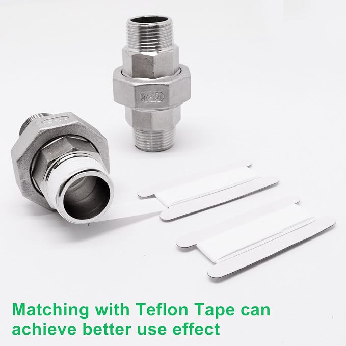 2Pcs Cast Pipe Fittings Union, 3/4" NPT Male x 3/4" NPT Male Thread 304 - Image 5