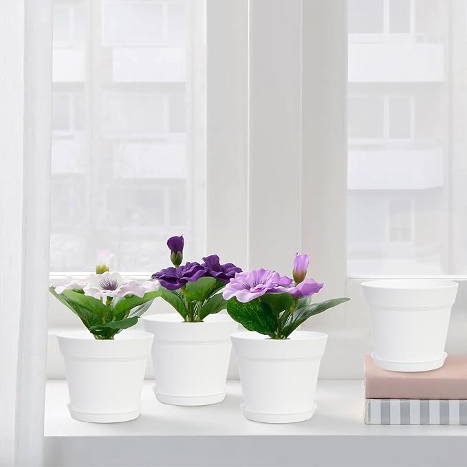 20 Pack 4 inch Plant pots, planters - Image 4