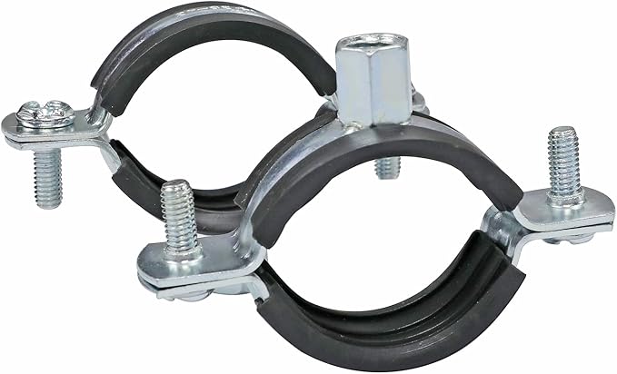 AKIHISA 10 Pack Split Ring Pipe Hanger Heavy Duty Adjustable Pipe Bracket Clamp - Image 5