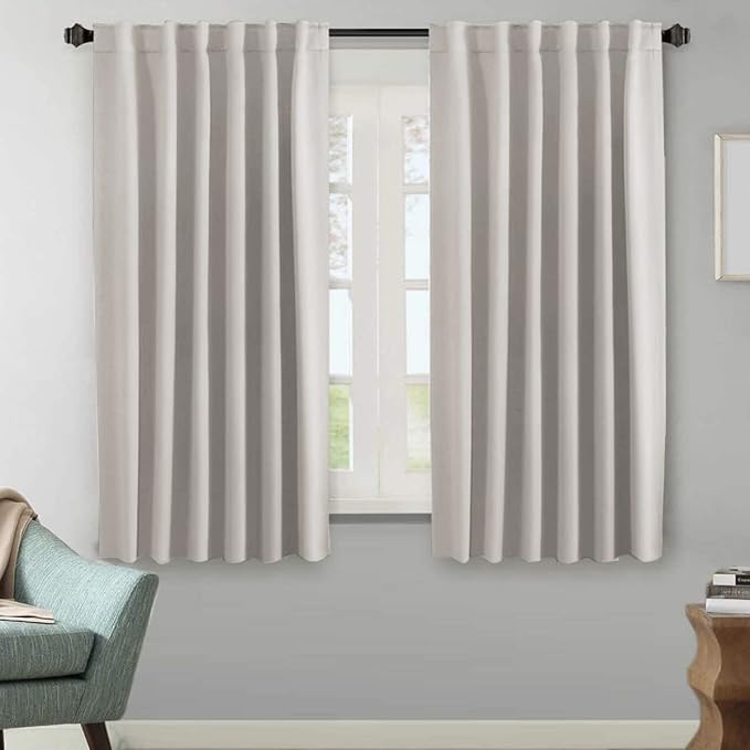 H.VERSAILTEX Blackout Curtains Thermal Insulated Window Treatment Panels Room by HVERSAILTEX