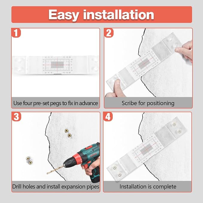 Standard Tell-Tale Crack Monitor Precision Crack Monitoring Gauge | structural - Image 5