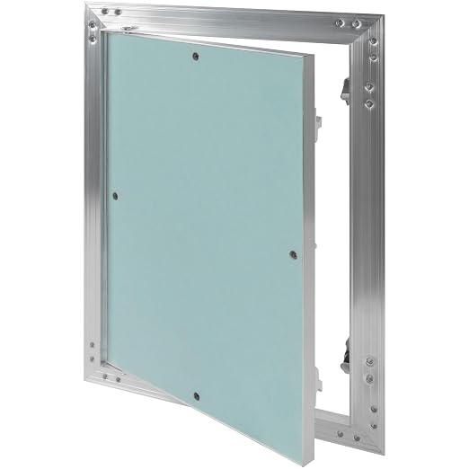 10" x 14" Waterproof Drywall Access Panel, Tileable and Paintable Ceiling and by ECOPROVENT