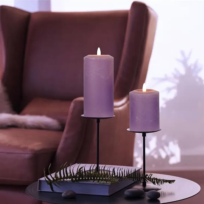 ANGELLOONG Purple Flameless Candles - Image 5