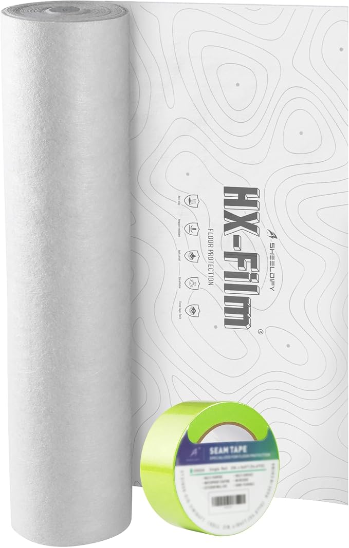 39"x100' Heavy-Duty Floor Protection | Construction Grade Carpet Protector | by HX-Film