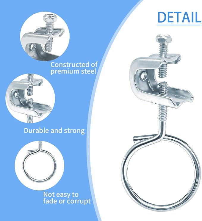 30 PC 1/4" x 20 Beam Clamp - Image 2
