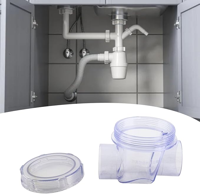 PVC Inline Check Valve, Thickened One Way Backflow Prevention Valve - Image 2