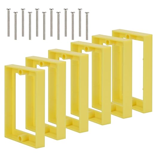 1/2Inch Single Gang Receptacle Outlet Box Extenders by XGGYA