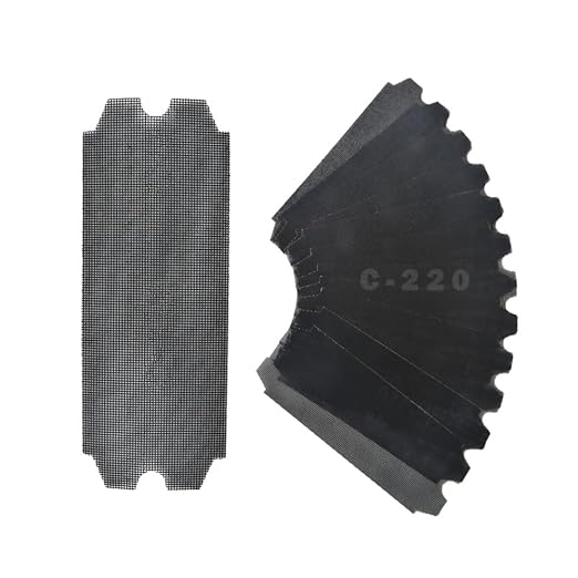 SCOTTCHEN Drywall Sanding Screen Mesh Sheet 4-3/16" x 11-1/4" Grit #220-12pcs by SCOTTCHEN