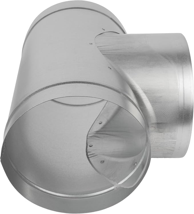 8" Inch T-Shape Ducting Splitter - Image 3