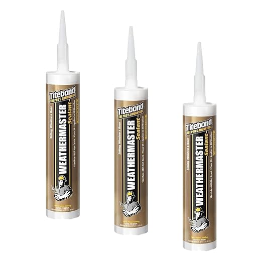 Titebond WeatherMaster Sealant 44041 9.5 Oz. Cartridge by Titebond