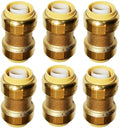 Pex Fittings 3/4 inch Straight Coupling Push Fit PEX Fitting, Push-to-Connect by HQMPC