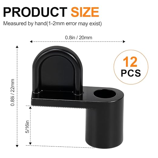 12 Pack 5/16 Inch Window Screen Clip - Image 2