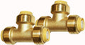 Pex fitting 3/4" Push Fit Plumbing Tee, Pex Fititng Push-to-Connect Plumbing by HQMPC