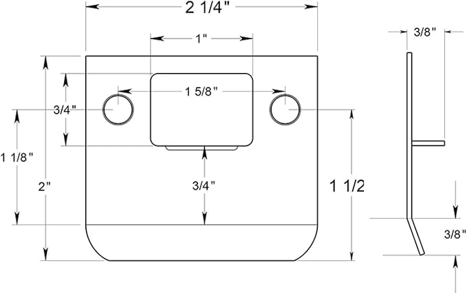 "Nuk3y SP2 Extended Lip Strike Plate" - Image 2