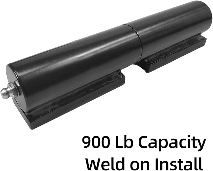 Gate Hinge 2 Pack Heavy Duty Steel Barrel Hinge 900 Lbs Load Capacity - Image 4