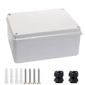 Junction Box, Reserved Holes Electrical Boxes Waterproof IP65 ABS Plastic by LuSumtly